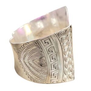 ♥️Sterling Silver Aztec Cuff Bracelet♥️Jewelry
